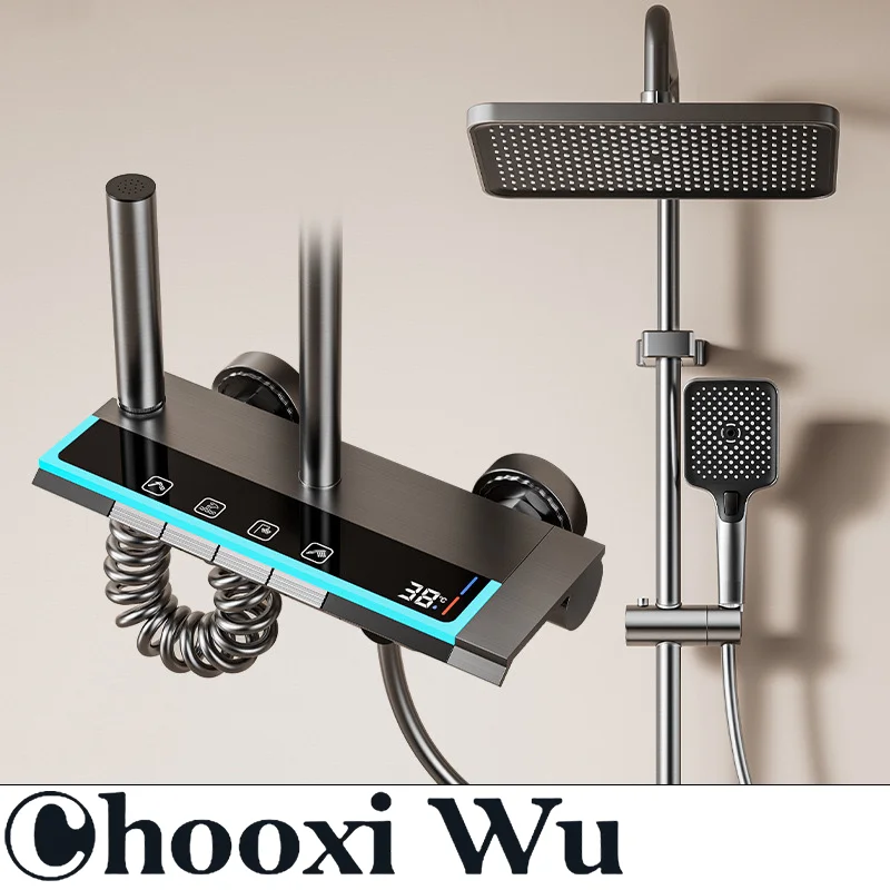 Chooxiwu-crea decoración del hogar para ti, accesorios de baño, juego completo de cabezal de ducha, decoración de baño