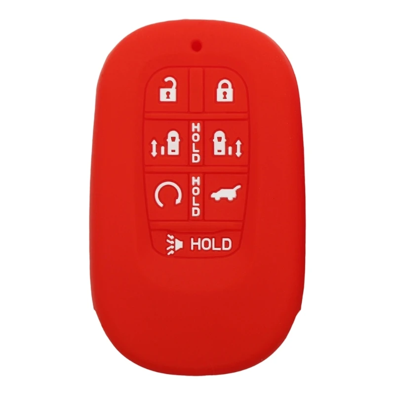 Shockproof Car Protector Shell Soft Silicone Remote Control Case Suitable for 7+2 Button Models Non Slip Grip Design