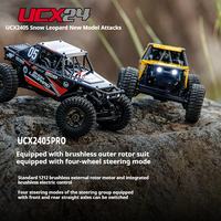 UDIRC UCX2405 Snow Leopard 1:24 Dual Straight Bridge Simulation Off road RC Climbing Vehicle Four wheel Drive Remote Control Veh