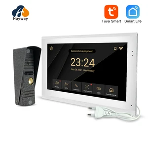 Tuya-Kit Intelligent WiFi Intermunication mit mobiler Erkennung, Draht kam, SMITing App, Touchscreen, 1080p, 10 8 Hauptverkaufsgate -Kamera - №6