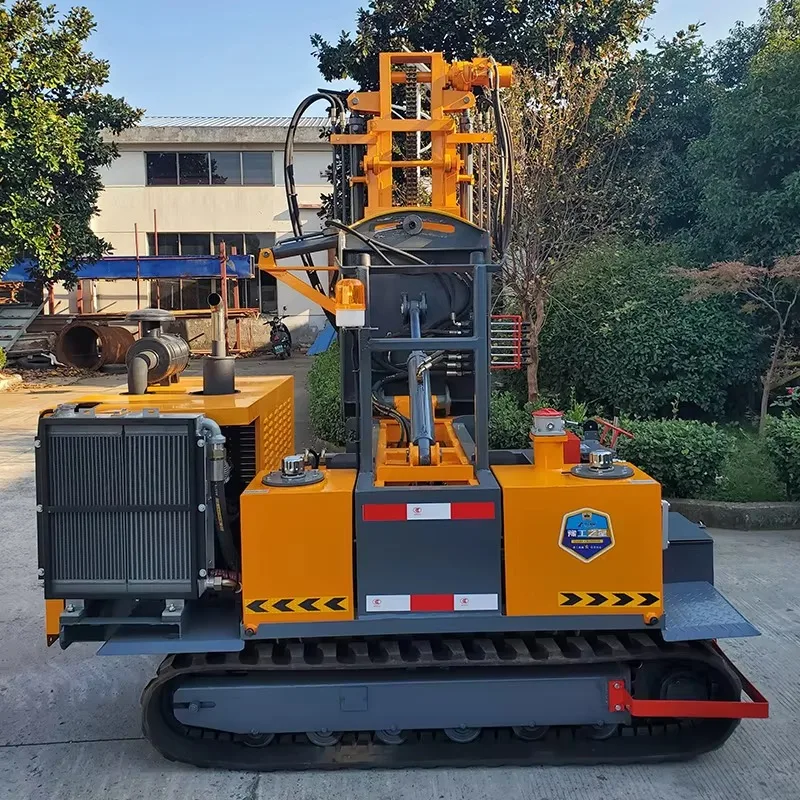 Hot Sale Highway Mobile Screw Pile Driver Crawler Piling Machine with Auger for Solar Power Station Construction