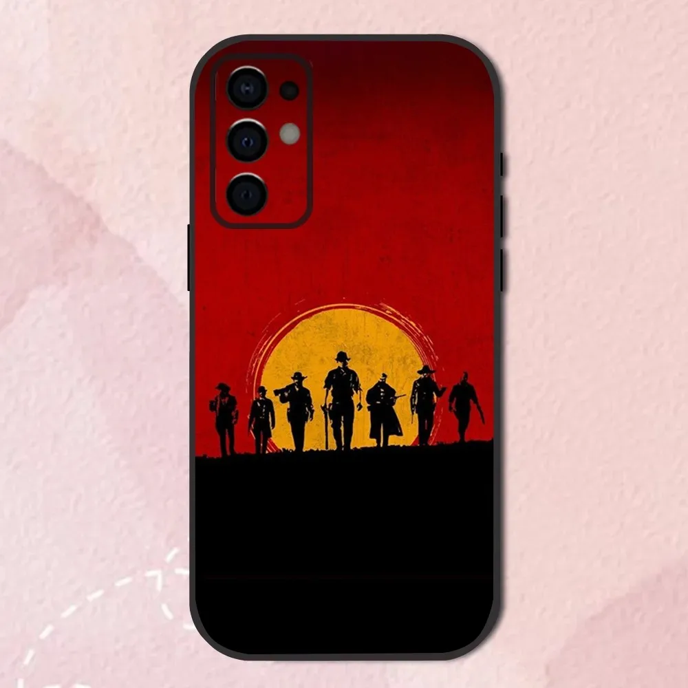 Game R-Red Dead Redemption Phone Case For Samsung S24,S21,S22,S23,S30,Ultra,S20,Plus,Fe,Lite,Note,10,9,5G Black Soft Shell