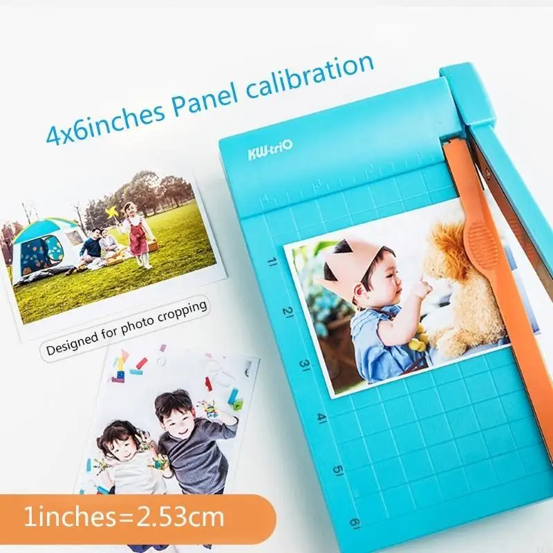 KX4B Paper Cutter Trimmer Photo Photo Machine Cutting Machine Scrapbook Knife พร้อมเครื่องเขียนสำนักงานโรงเรียนไม้บรรทัด