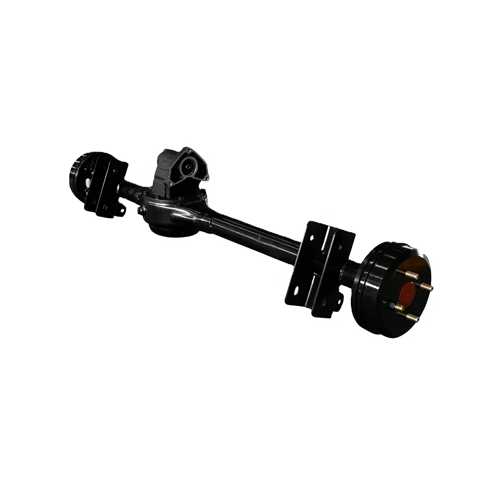 Brushless DC Motor Trailer Axle, freio elétrico Kit, 24V