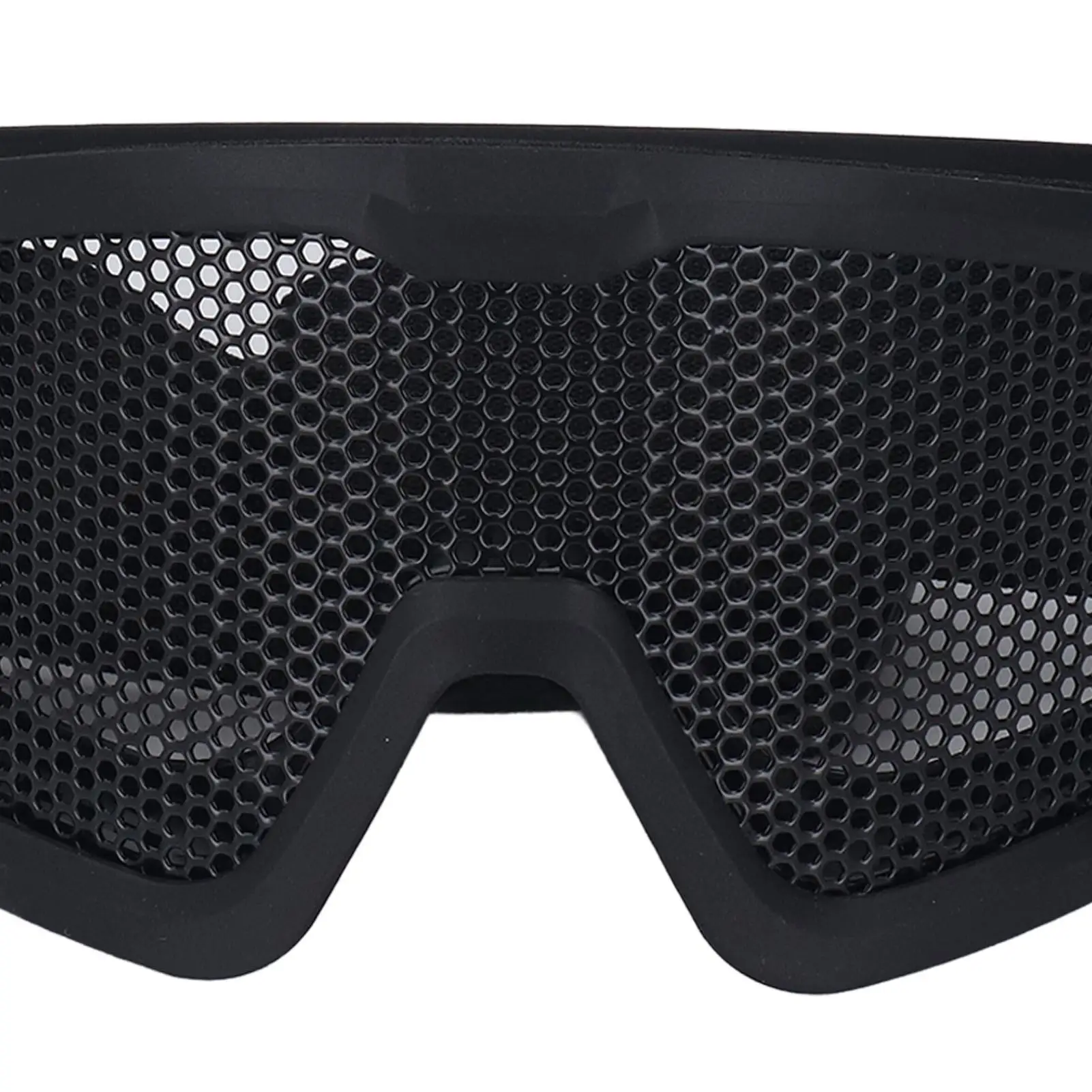 Breathable Shock Resistant  Goggles with Iron Mesh Pattern for military CS Outdoor Game Fans