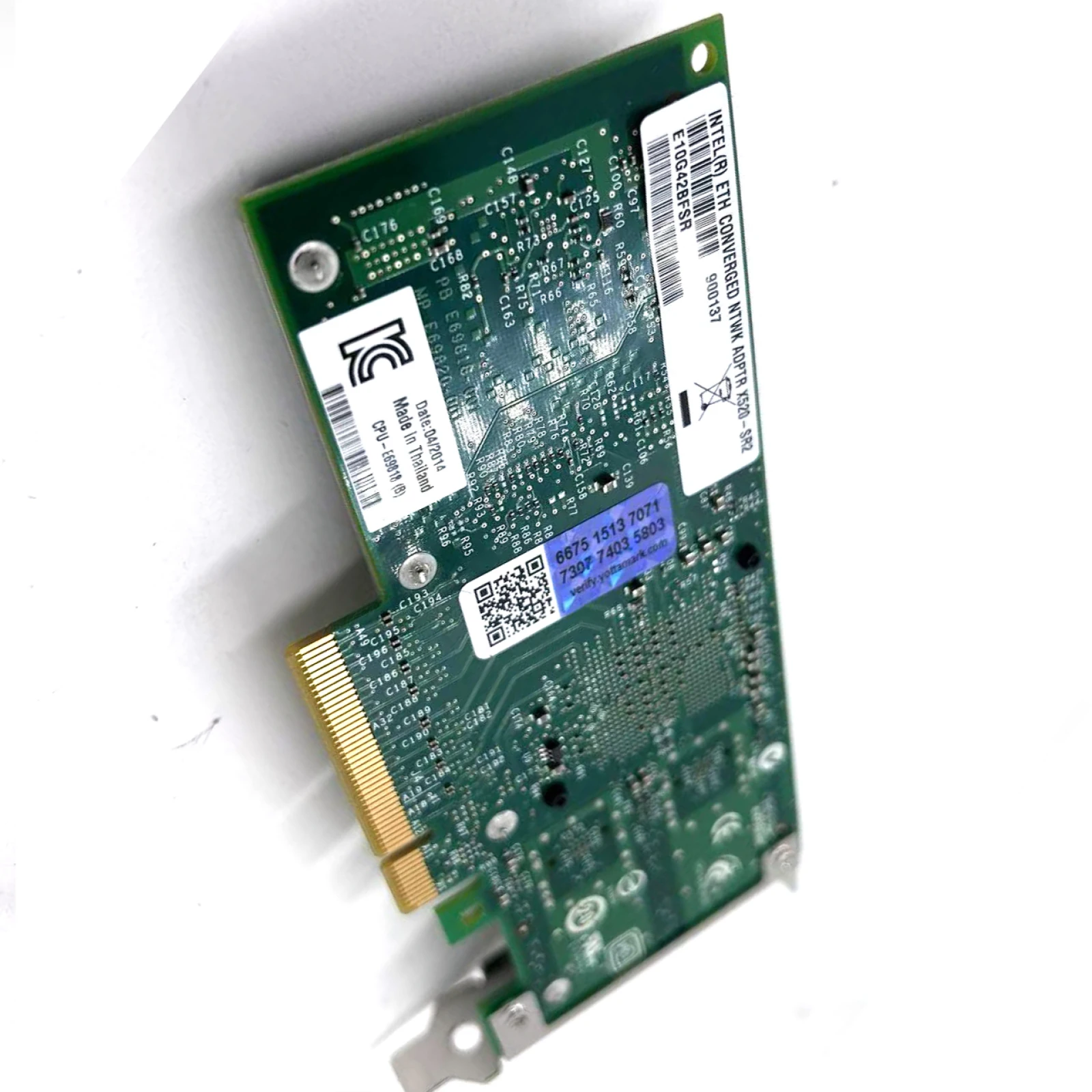2-Ports CPU-E69818(B) X520-SR2 محول خادم إيثرنت للشبكة يناسب أجزاء طابعة INTEL