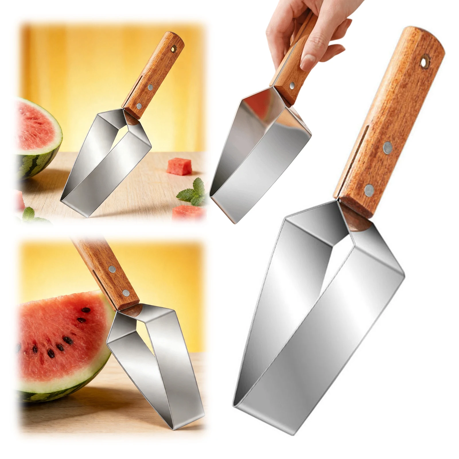 Kitchen Gadgets In China - Krajalnica do arbuza ze stali nierdzewnej,