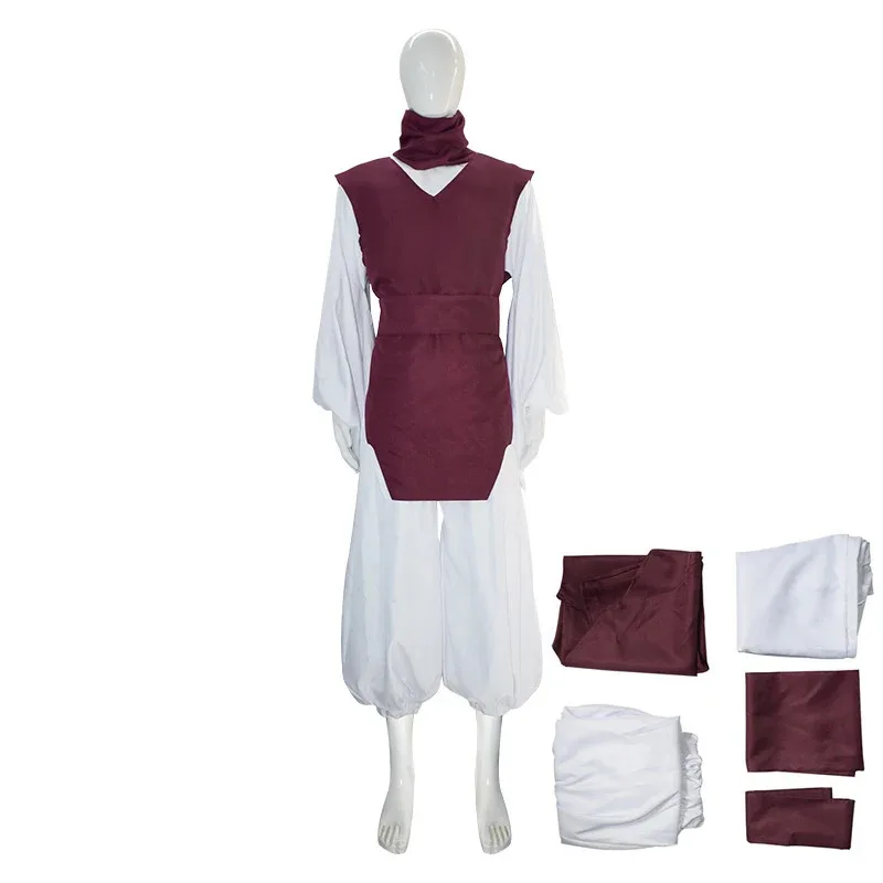 Choso Jujutsu Kaisen Косплей Костюм Топ + Жилет + Брюки Униформа Парик Наряд для Женщин Мужчин Одежда для Хэллоуина ob; 8