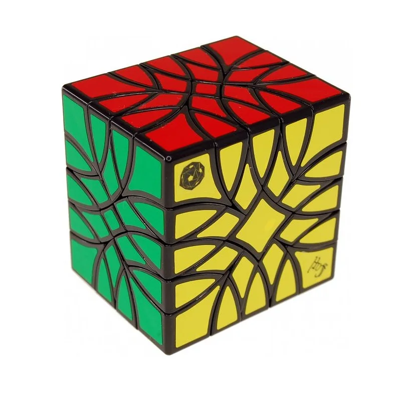 Kostka Calvin Carl Bubbloid 5x5x4 Naklejka Kostka Magiczna Dziwny Kształt Kostka Magiczna Puzzle Zabawka Prezent dla Dzieci Cubo Magico Puzzle