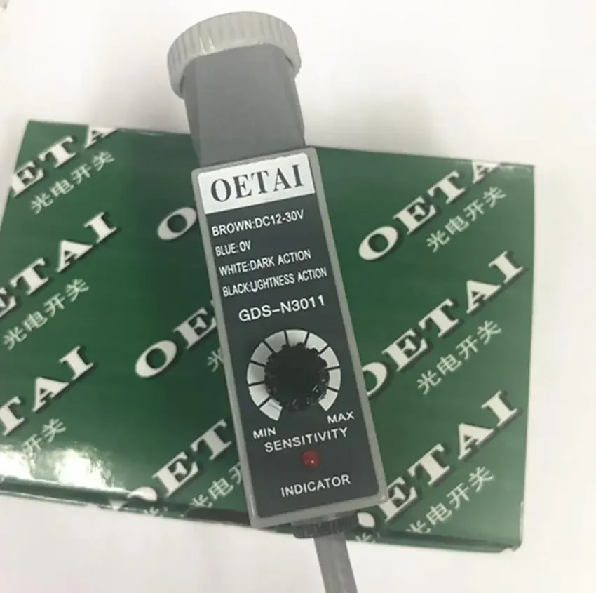 

GDS-N3011 New Original Oetai packaging machinery color standard sensor GDS-N3011W GDS-N3011R GDS-N3011B GDS-N3011G