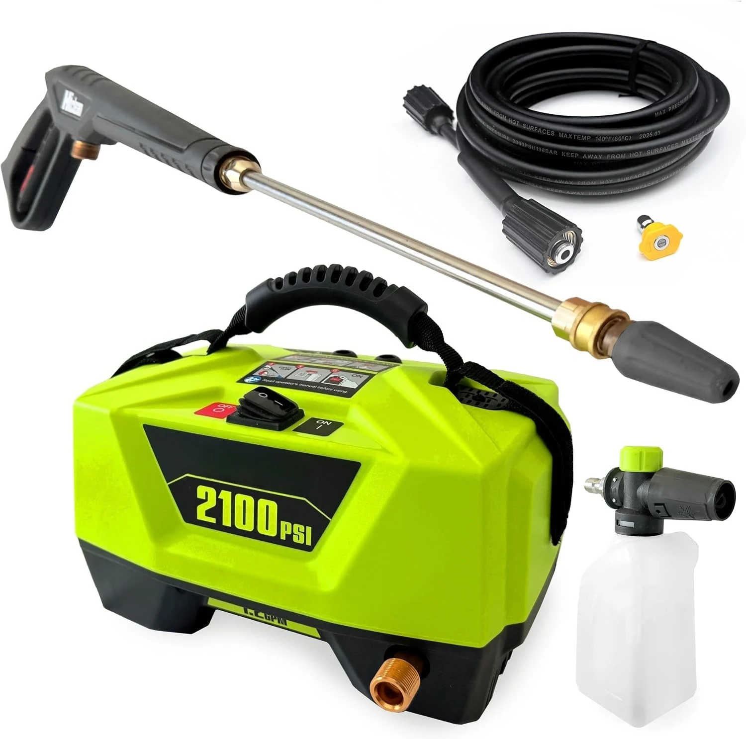 Electric Pressure Washer Compact Foam Cannon