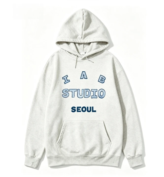2026 new Hoodie with mottled distorted patterns multi-line text graphics with gradual color changes suitable for both men women