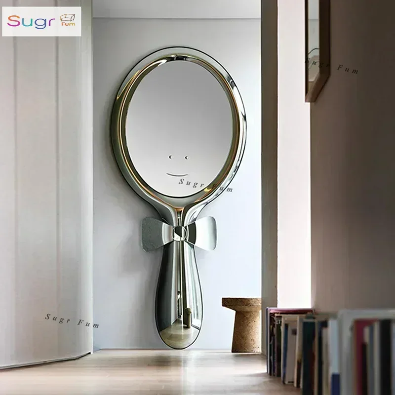 

Decorative Mirrors Large Full Body Accessories Floor Wall Mirror Dressing Circular Cabinets Tulip Lamp Big Desk Tabletop Hand