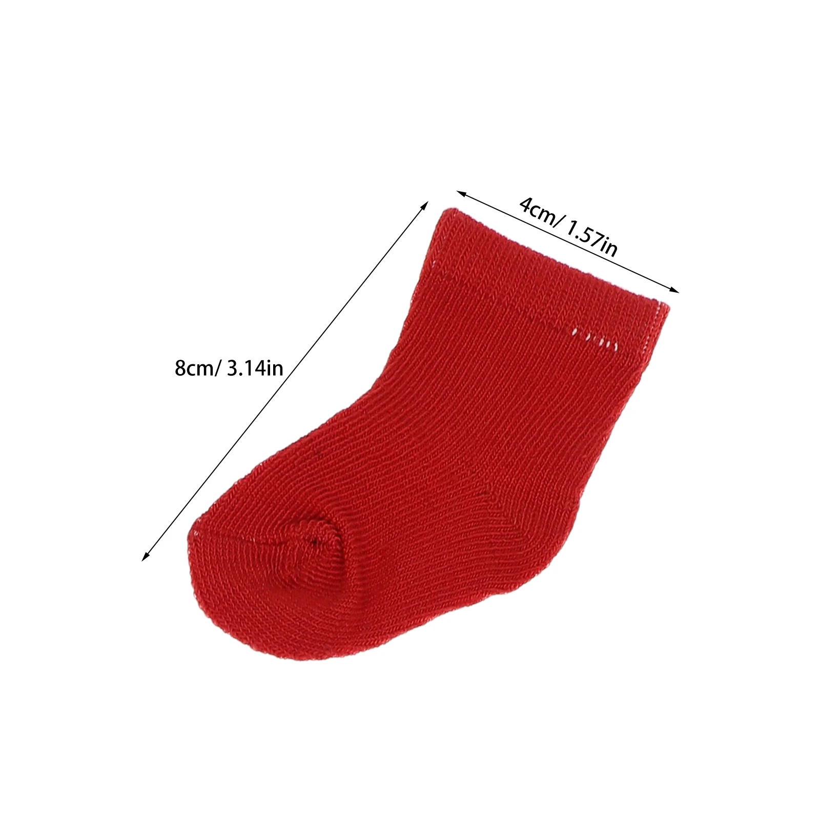 5 쌍 아기 양말 여러 가지 빛깔의 미니 양말 18 인치 소녀 레이스 복장 액세서리에 편안한 역할 놀이 세트 어린이 장난감 옷