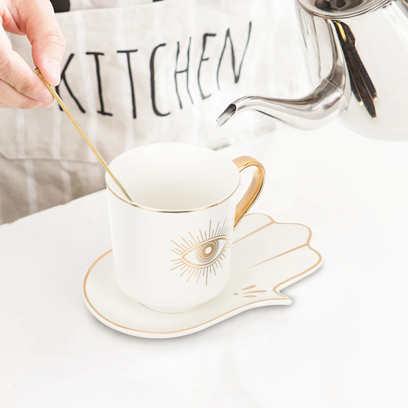 

Coffee Cup Ceramic China Cappuccino Mugs Ceramics Porcelain Traditional Tea Cups Lovers for