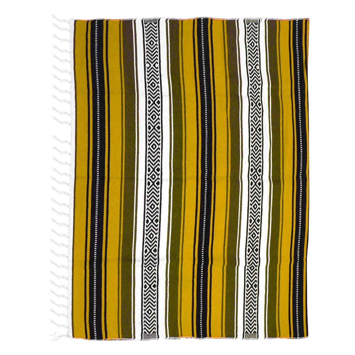 

Jacquard Shawl Sofa Throw Woven Blanket Yoga Blended Cape Mexican Blanket Thick Soft Polyester Cotton Living Room Bedroom Office