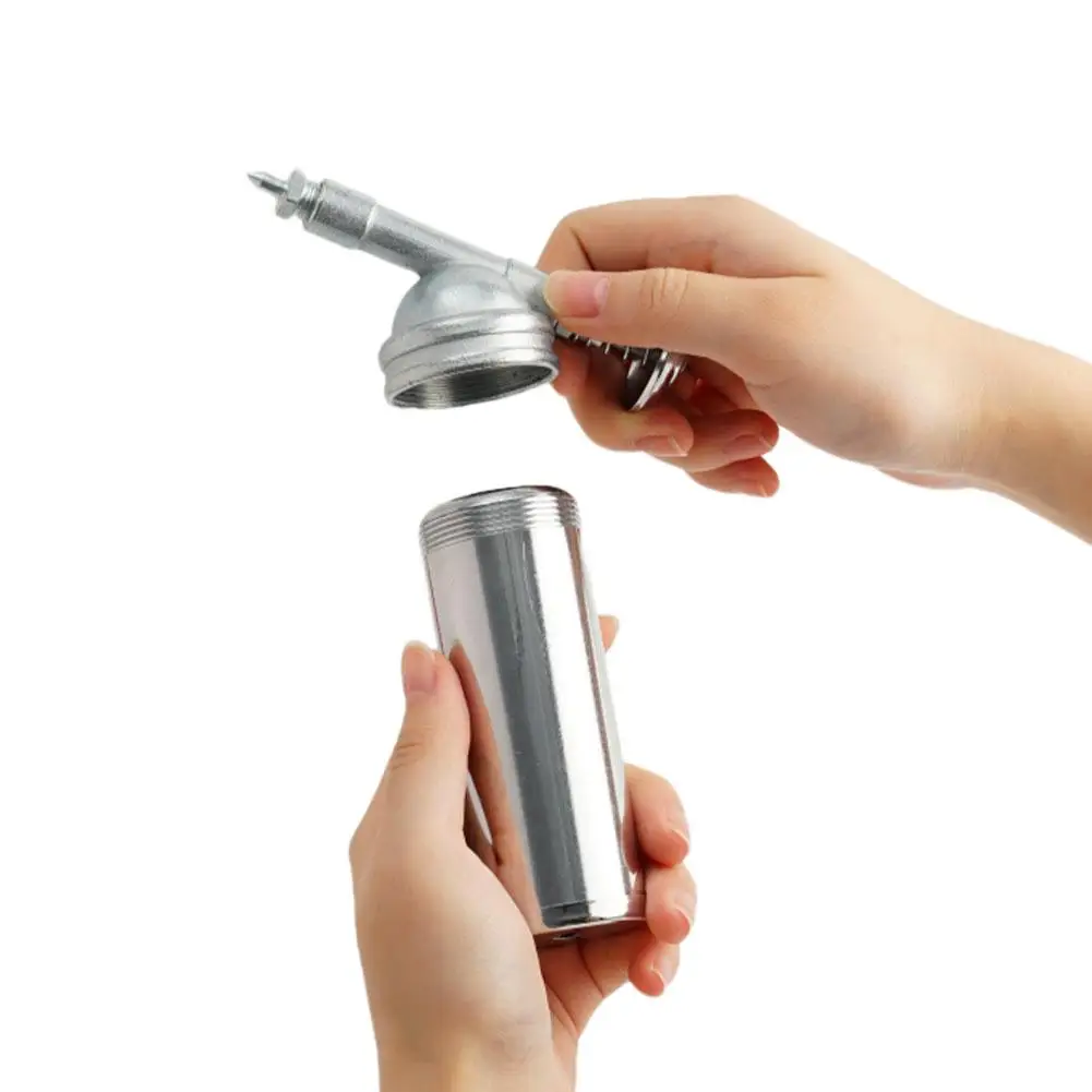 1000PSI Portable High Pressure output  Zinc Alloy Car Oiler Handheld Mini Oiler DIY Hand Tool Accessories Grease Gun Machine image 5