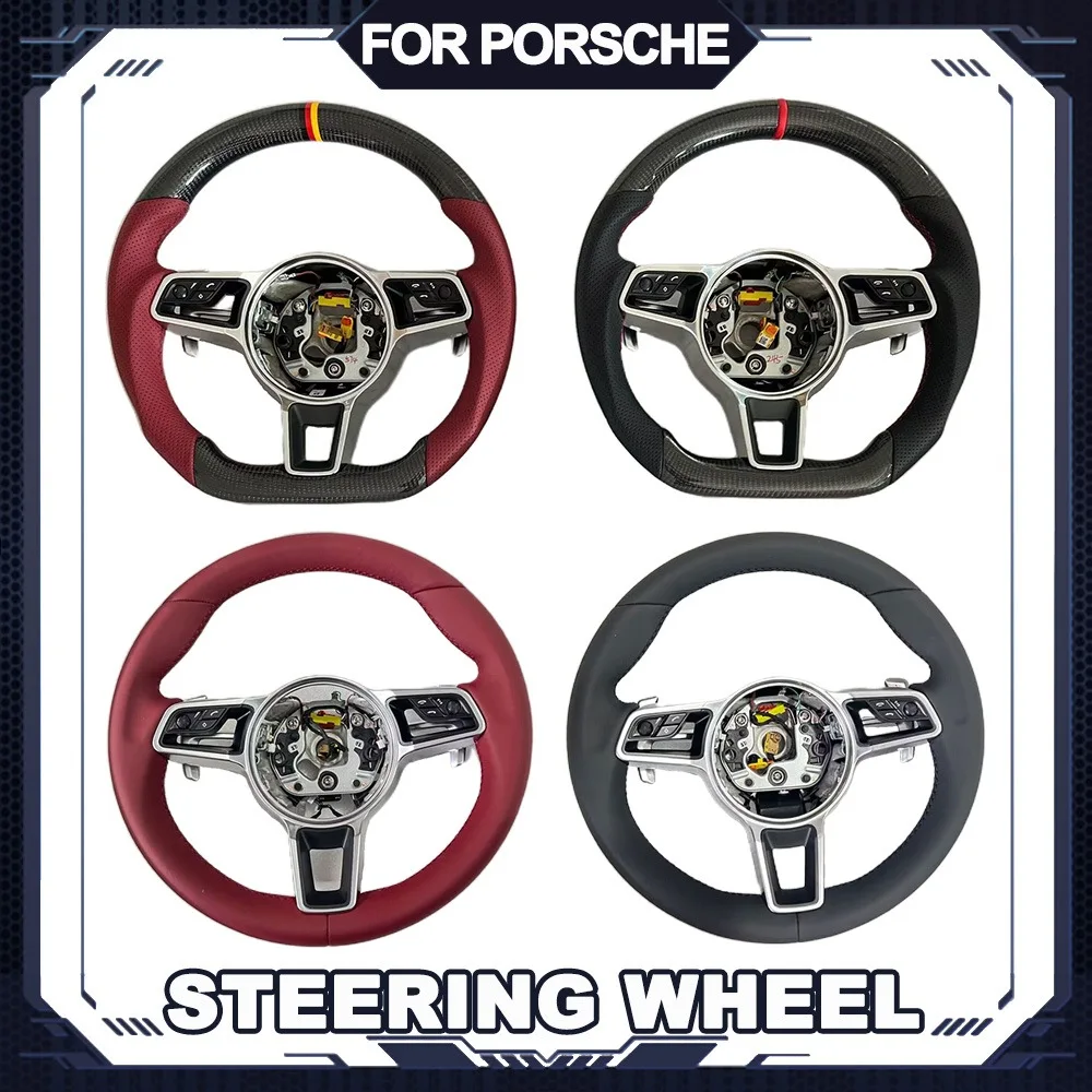 

For Porsche Paramera Steering Wheel Modification Carbon Fibre 911 Cayenne Steering Wheel Old Models Ascending New Models