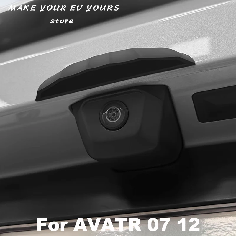 

For Changan Avatr 07 12 Rear Trunk Reversing Camera Silicone Rain Cover Modification Accessories