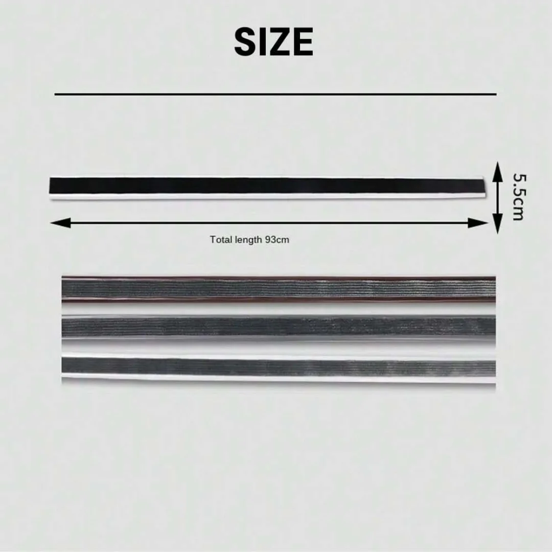 Bouchon de tirage de porte 93cm/36.61 pouces, 1 pièce, protection inférieure de porte, bande d'étanchéité, isolation phonique, coupe-froid