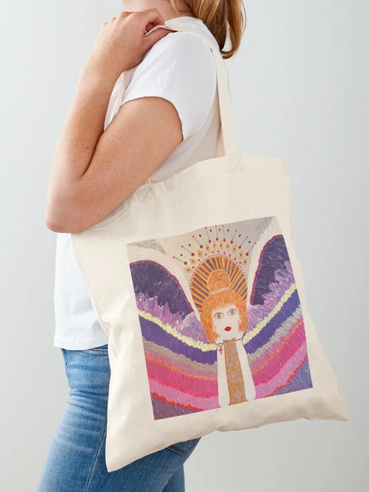 

Angel art Tote Bag large size bags Gift bag Eco bag tote bags men