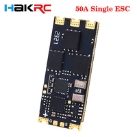 HAKRC 50A Single ESC BLHeli 32bit 2-8SLipo Supports PWM, Oneshot125, Oneshot42, Multishot, Dshot150/ 300/ 600 for RC FPV Drone