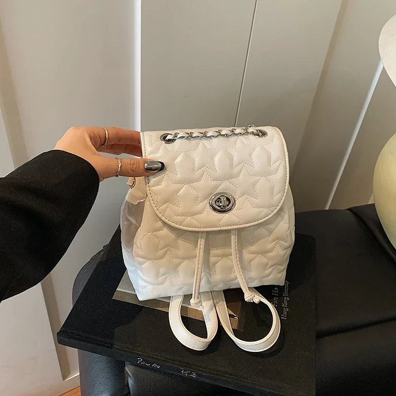 

Chic Solid Color Satchel Bag - Textured Leather Messenger With Vintage Vibes And High-End Women's Luxury Style