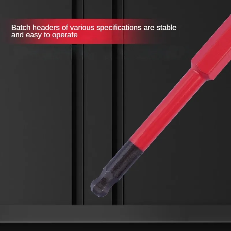 ANEX Color Bit, Ball Point, Single Head, ACBP-2/2.5/3/4/5/6/8 Mm,Insertion Shaft Diameter: 0.25 Inches (6.35 Mm)