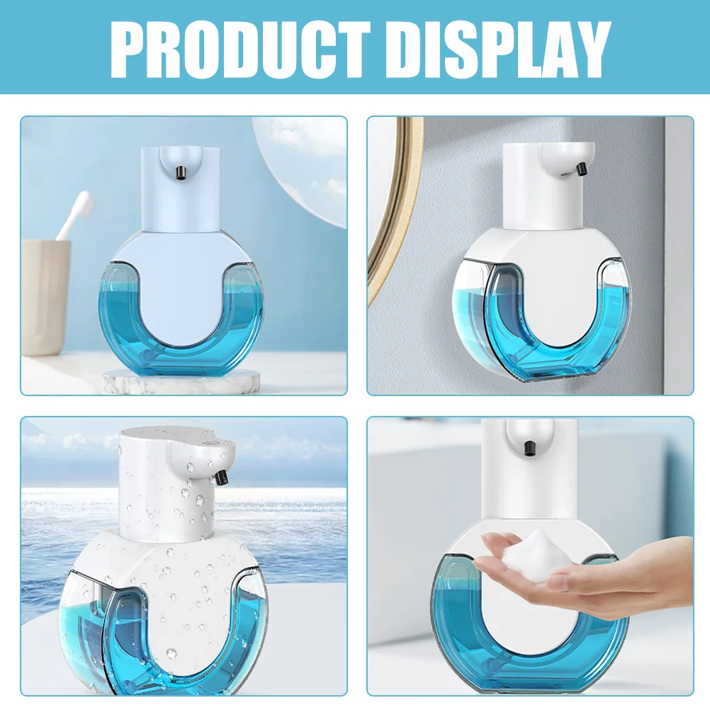 

Wall Mount Automatic Soap Dispenser Rechargeable Sensor Foaming System for Hand Washing Machine Bathroom Supply Solution