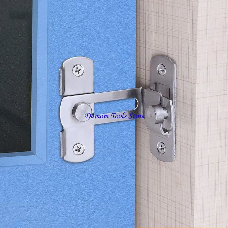 57BE Stainless Steel Door Locking for Latch Home Security Door Anti-Theft Lock for w/