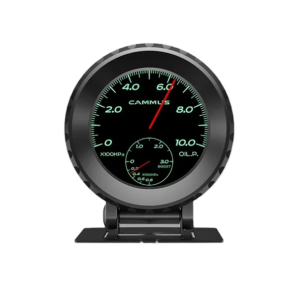 Cammus Racing Vent Turbo OBD Race Gauges Meter Auto Volt Oil Pressure Oil Temp Digital Speedometer