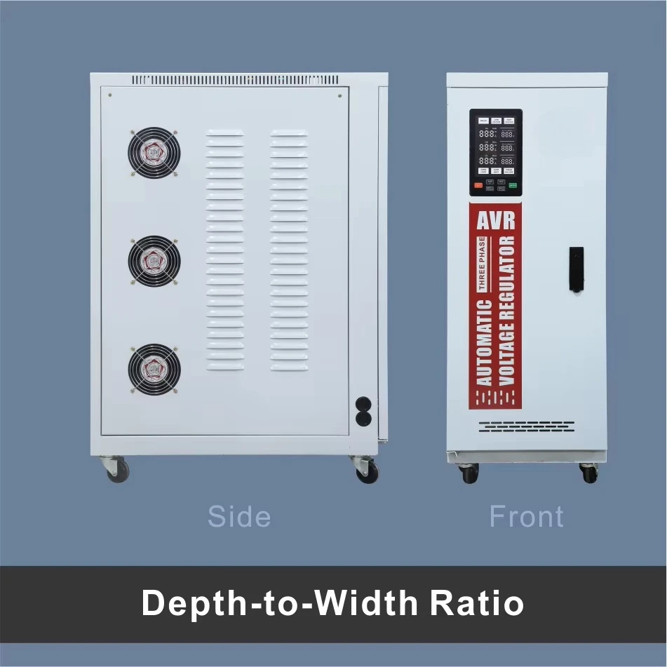 Large Screen 20KVA 3 Phase AC Voltage Regulator for Precision Workshop