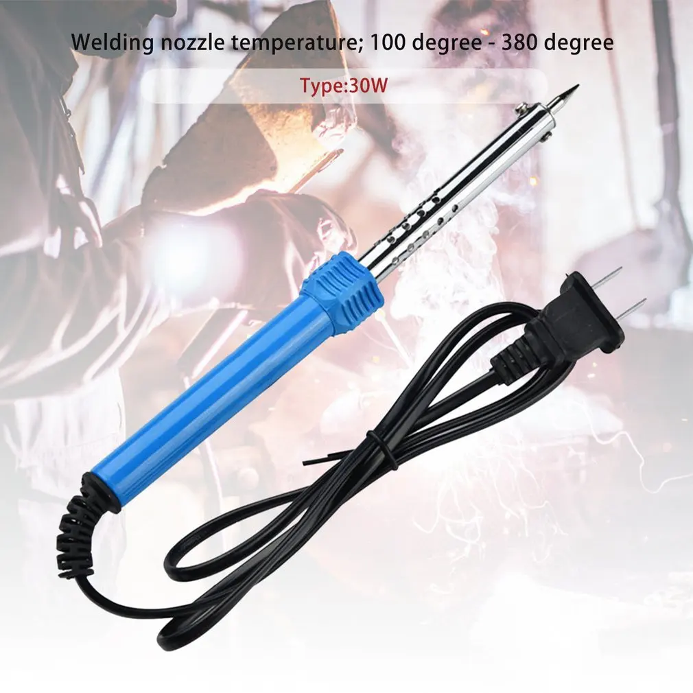 30W elettrotermico saldatore tipo di rullo Base nido telaio filo di acciaio strumento Imbedding filo elettrico Embedder spina americana