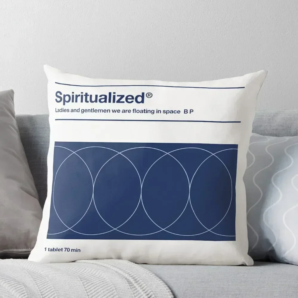 Spiritualized - Ladies and Gentlemen We Are Floating in Space Throw Pillow Cushions pillow