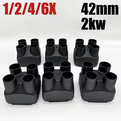 1/2/4/6X 42mm 4 Hole Air Outlet Vent Cover Air Diesel Parking Heater Part For Webasto Heater 2KW For Car Truck Bus Caravan Boat