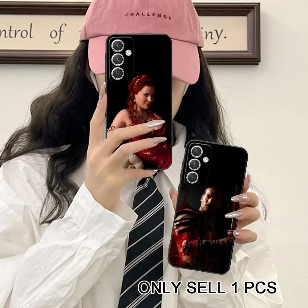 Fashion Spartacus Phone Case for Samsung Galaxy S26 S25 S24 S23 S22 S21 S20 Note20 Plus FE Ultra Soft TPU Shockproof Cover