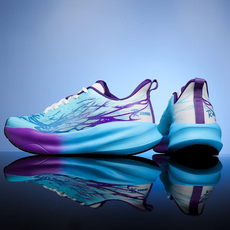 

Мужские кроссовки для бега по шоссе, низкие кроссовки на шнуровке — прочные, легкие, стильные повседневные кроссовки, унисекс, идеально подходят для походов, бега и повседневной носки. | Застежка на шнуровке | Модный и универсальный