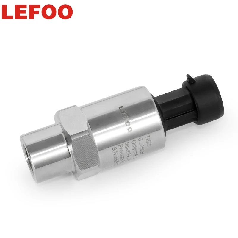 

LEFOO Pressure Transmitter 0-50Bar -40 Centigrade Low Temperature Refrigeration Pressure Transmitter Sensor with RoHS