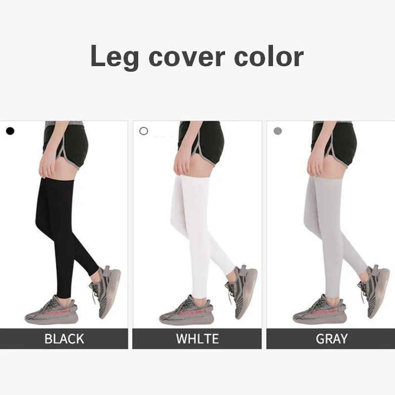2Pcs Full Leg Sleeves Long Compression Leg Sleeve Knee Sleeves Protect Leg, For Man Women Basketball Cycling Football Running