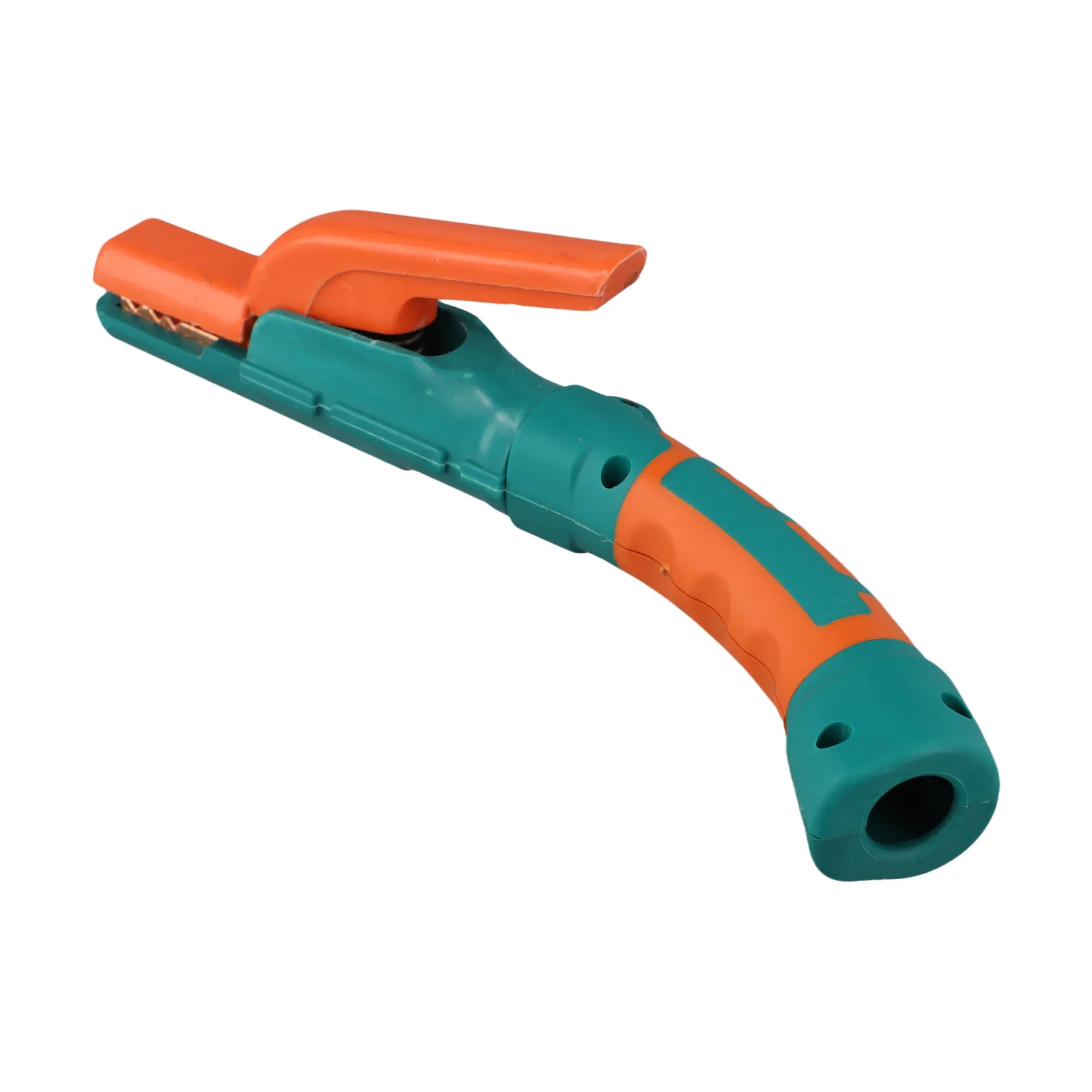 Electrode Holder for Welding with 800 Amp Capacity Comfortable Ergonomic Handle Anti Slip Design Easy Cable Setup