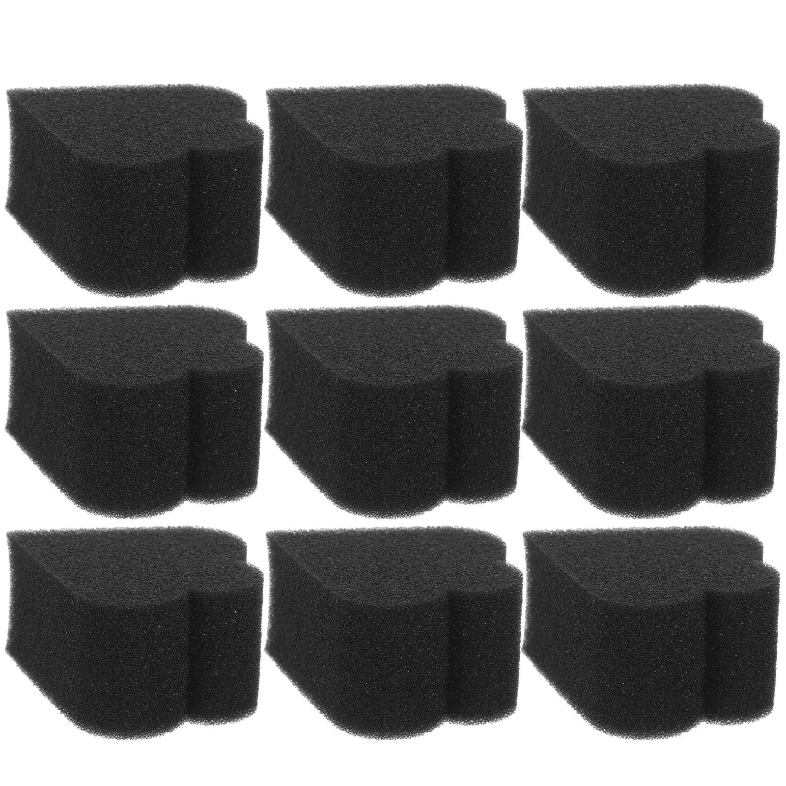 10 pezzi di spugna per trucco Plum Blossom soffio di cipria portatile morbido applicatore per fondotinta per il viso set di spugne per trucco di bellezza