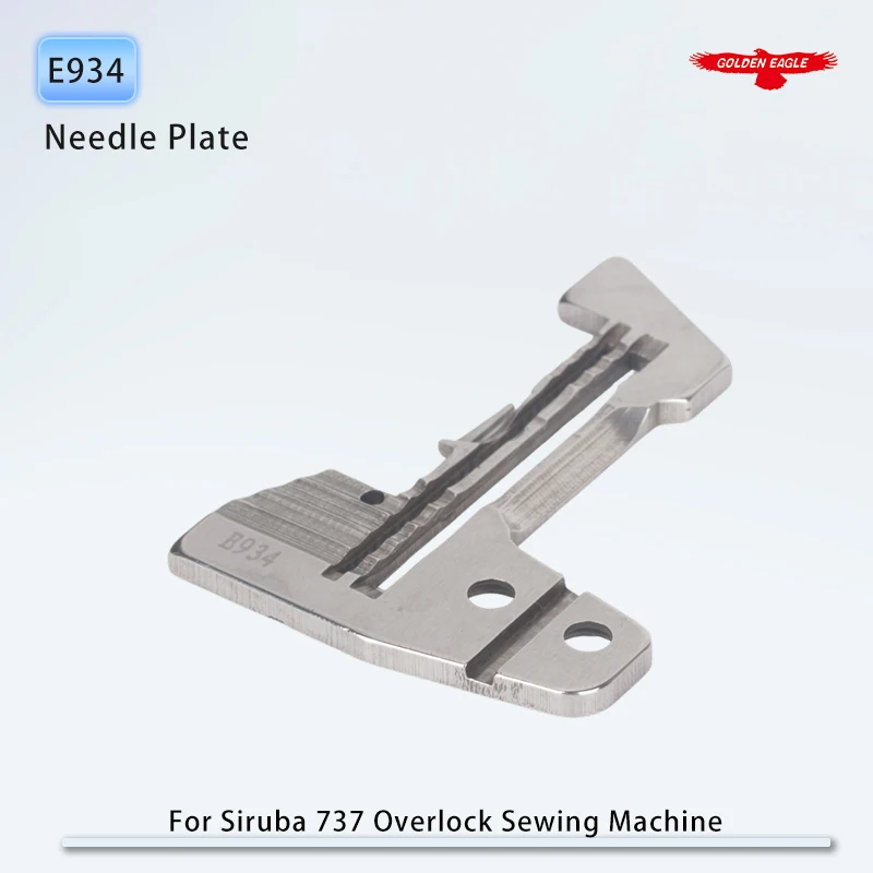 E934 Throat Plate Fit For Siruba 737 Industrial Overlock Sewing Machine Parts Needle Plate 0X4.0
