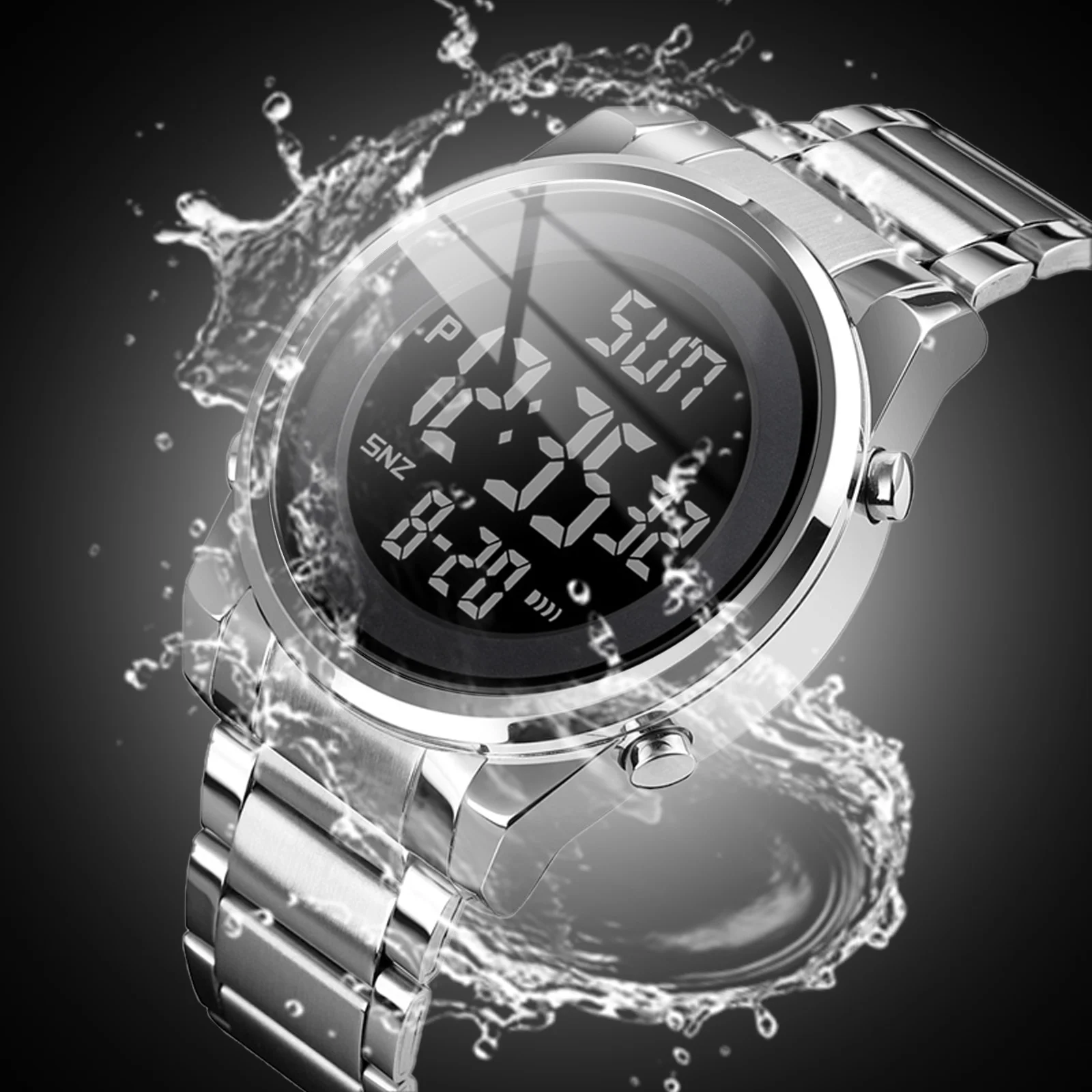 SKMEI Business Digital Electronics Watches For Men Women Fashion Week Date Wristwatch Chrono Count Down Alarm Watch Reloj Hombre