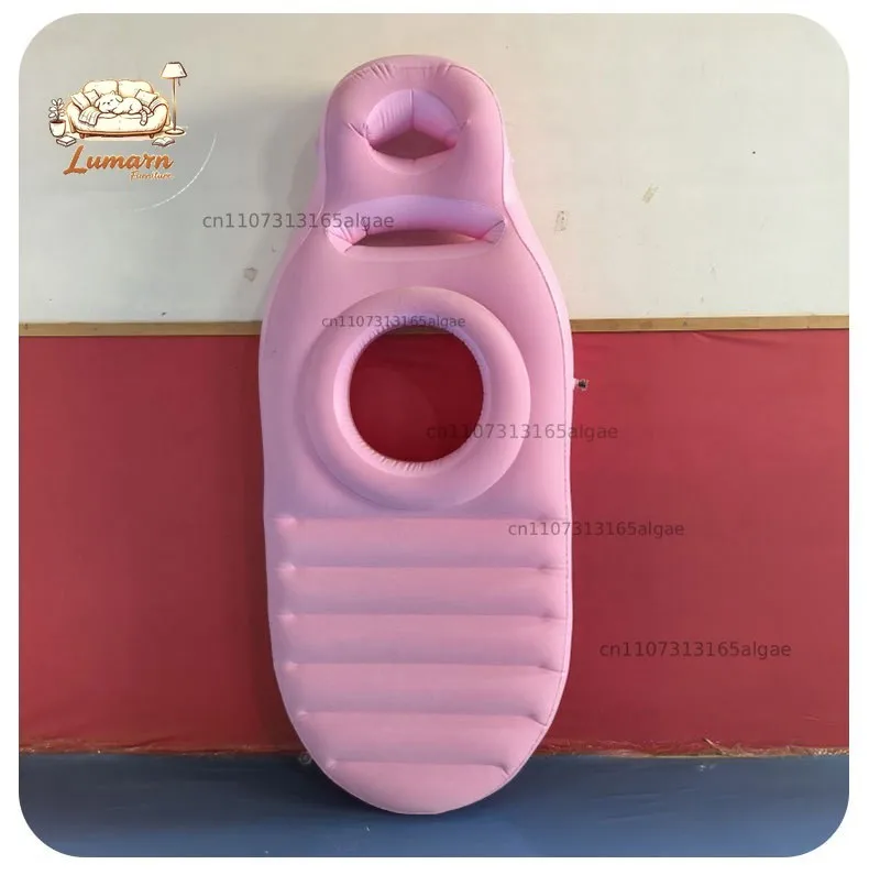 Inflatable Maternity Pad Environmentally Friendly PVC Maternity Mattress Concave Flocking Indoor and Outdoor Universal Mat