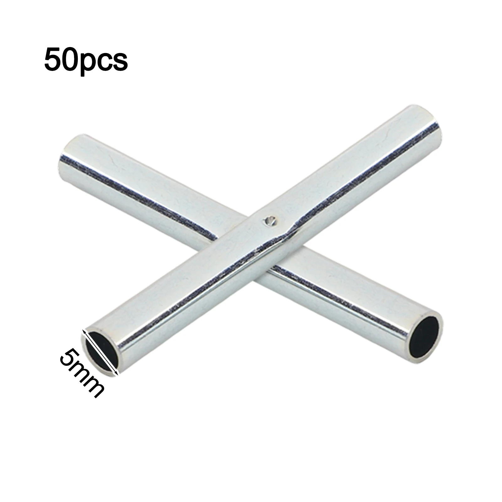 

50 шт. соединительных трубок для палаточных стоек из стекловолокна, сменные соединители 5 мм/6 мм, универсальные соединительные элементы для палаток