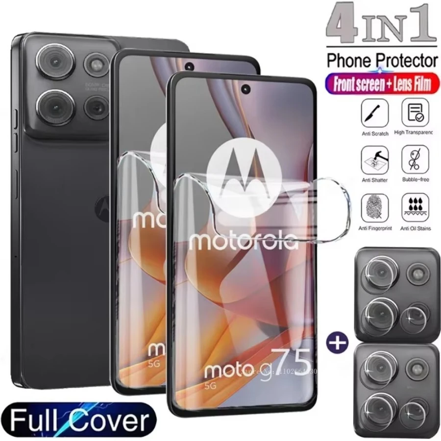 Displayschutzfolien für Motorola Moto G15 G05 G75 G55 G45 G35 G85 G54 G24 G14 G60 G84 G64 G34 Edge 50 30 40 Ultra Hydrogel Film