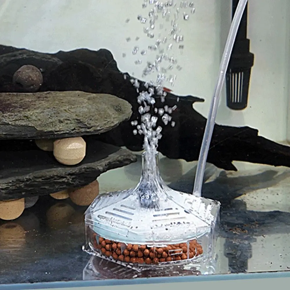 جديد المحمولة حوض السمك خزان الأسماك تصفية رقيقة مستديرة 3 في 1 تصفية شفافة حوض السمك الملحقات لأحواض السمك الصغيرة