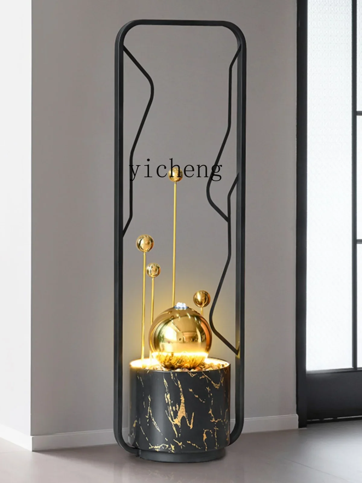 XL light luxury starry sky decoration water flow device circulating water living room floor running water ornament