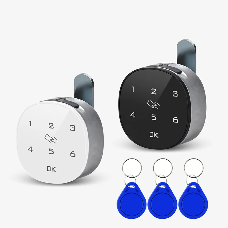 Умный ящик с паролем, IC-карта, замок с язычком для прикроватной тумбочки/обувного шкафа/мебели/замка для картотеки