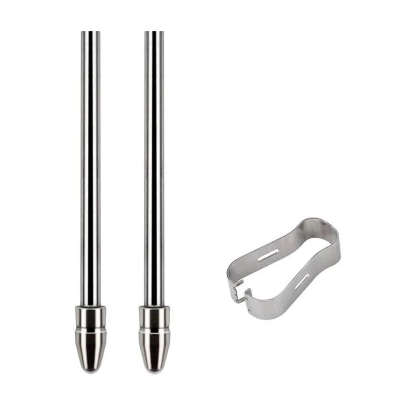 Tablet Pencil Nib Wear Resistant replace Pen Stylus Tip Titanium Alloy Silver For Samsung Galaxy Tab S6 S7 S8 S9 S23 Note 10/20